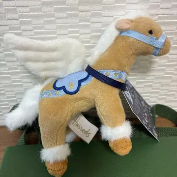 Harrods 페가수스 봉제 인형 키링