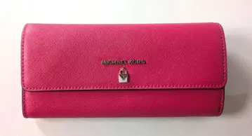 MICHAEL KORS 장지갑 핑크 사피아노풍