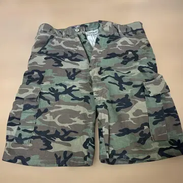 Billabong 레어 카모 패턴 카고 숏팬츠 사이즈 30
