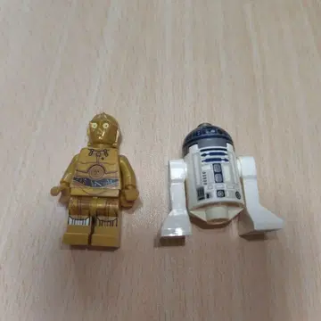 LEGO Star Wars C-3PO R2-D2 미니 피규어