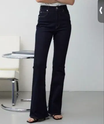 AZUL BY MOUSSY 플레어 데님 청바지 S 원 워시