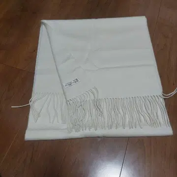 캐시미어 100% 머플러 화이트