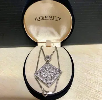 ETERNITY 실버 목걸이 이탈리아제 로켓