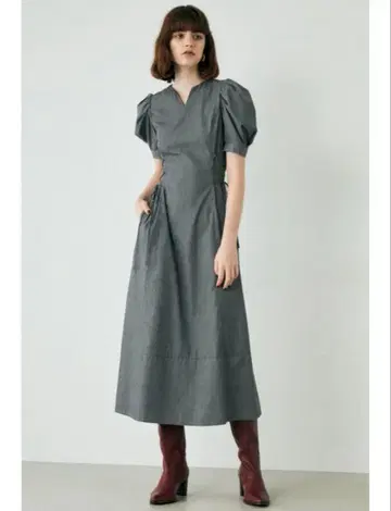 SIDE LACE UP 드레스 MOUSSY 마우지 원피스 드레스