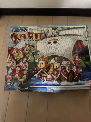 새상품 미조립 원피스 사우전드 써니호 신세계편 Ver. BANDAI