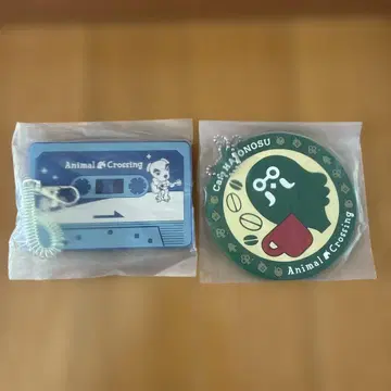 동물의 숲 찻집 비둘기집 코스터 & 여욱 러버 카드 케이스