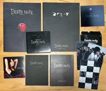 DEATH NOTE DVD 세트 데스노트 DVD 팜플렛 CD 모음