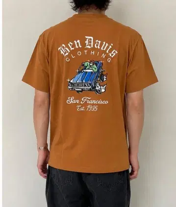 [BEN DAVIS] LOWRIDE TEE