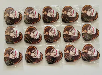 악마 집사와 검은 고양이 아쿠네코 베리안 마음 따뜻한 하트 캔뱃지