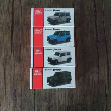 SUZUKI Jimny 차량 토이 시리즈 4종 세트