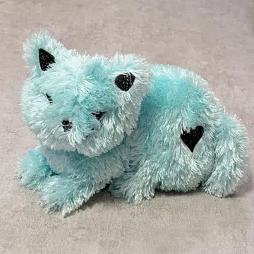 요네즈켄시 리이슈 고양이 봉제 인형 블루