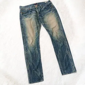BLUE WAY 오니히게 허니컴 데님 청바지 일본제 LL 34