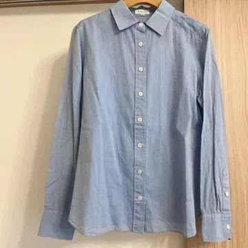 매킨토시 철학 긴팔 셔츠 블루 38 면