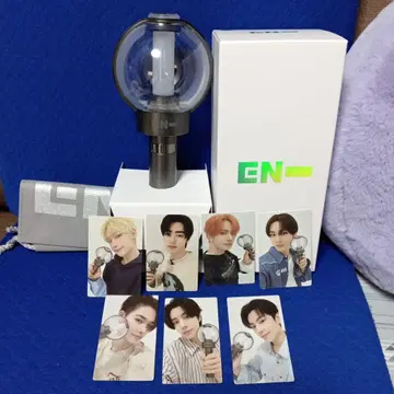 ENHYPEN 공식 응원봉 본체 포토 카드 세트