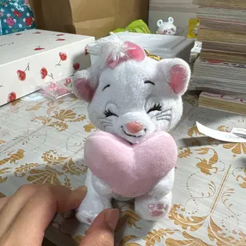 디즈니 마리 봉제 인형 키링 [가격 인하 중!]
