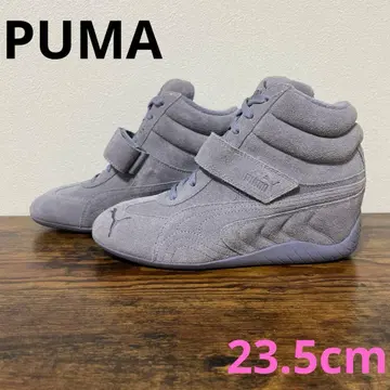 푸마 스피드캣 웨지 페이디드 23.5cm 스웨이드 그레이