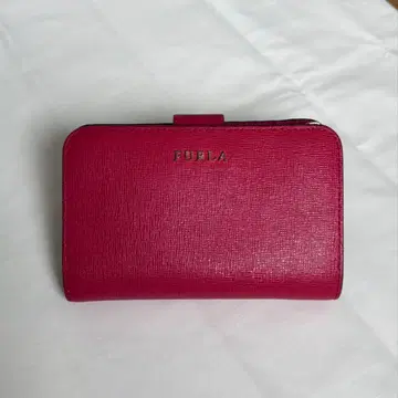 FURLA 접이식 지갑 핑크