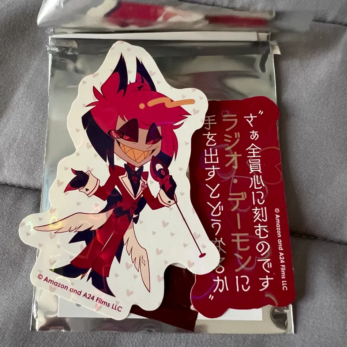 Hazbin Hotel Alastor Valentine Limited Playmat Deskpad Official