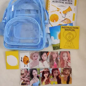 Hearts2Hearts Lemon Tang 하투하 kit 개봉 완료