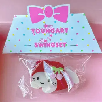 swingset 스윙 세트 체리펫 헤어 클립
