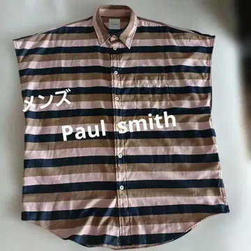 남성용 Paul Smith 폴스미스 보더 무늬 반팔 셔츠
