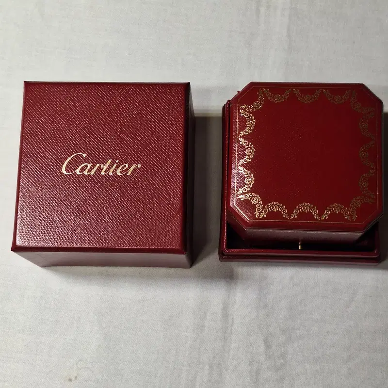 까르띠에 Cartier 반지박스 빈티지 링케이스 셋트