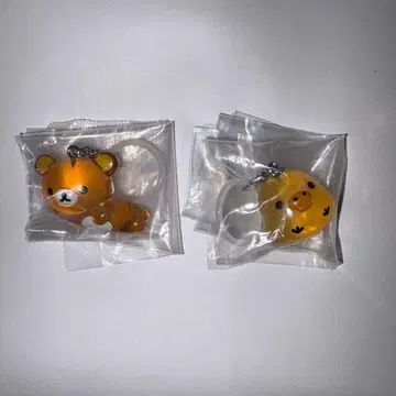 리락쿠마 클리어 마스코트 참 메지루시 액세서리