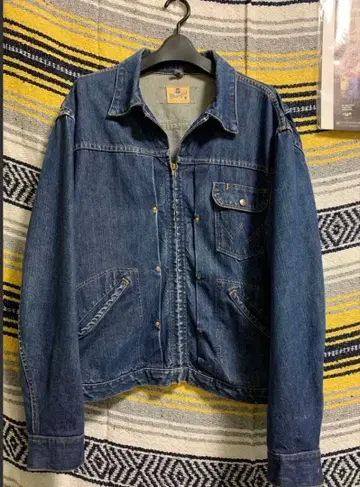50s 60s 랭글러 11MJZ 데님 G 자켓 사이즈 44
