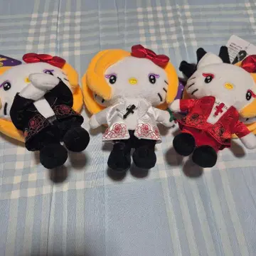 yoshikitty 봉제 인형 3체 세트 콜라보 한정 상품