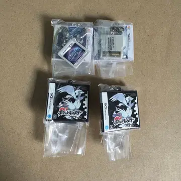 포켓몬 패키지 & 카트리지 키링 컬렉션 X 문 블랙