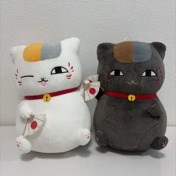 나츠메 우인장 냥코 선생님 봉제 인형 2개 세트