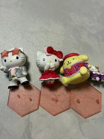 해피 복권 산리오 DISCO 피규어 디어 다니엘 키티 폼폼푸딩