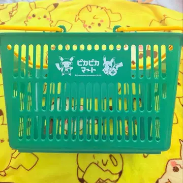 피카피카 마트 바스켓 포켓몬 센터 바스켓 피카츄 포켓몬