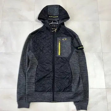 오클리 OAKLEY 퀼팅 후드티 그레이 M 골프 스포츠