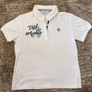 [새상품] Munsingwear 먼싱웨어 반팔 피케 셔츠 M 사이즈