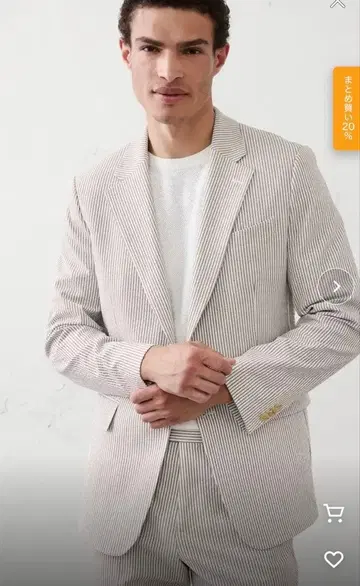 BANANA REPUBLIC 시어서커 수트 자켓