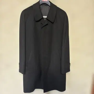 캐시미어 스텐카라 코트 블랙