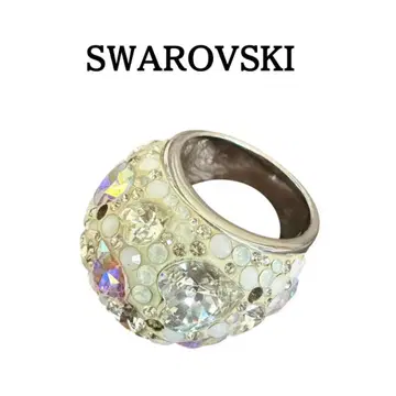SWAROVSKI 크리스탈 파베 반지