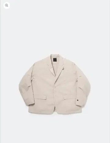 TECH LOOSE 2B JACKET HERRINGBONE