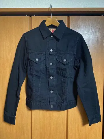 TCB jeans 데님 자켓 60s 3rd 블랙 사이즈 40