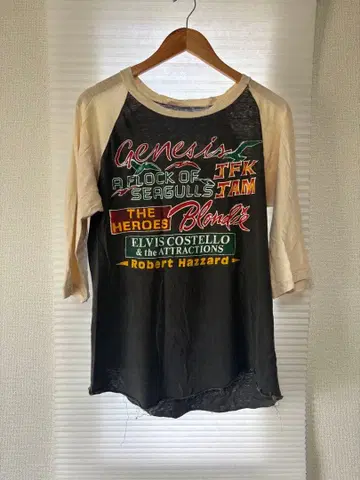 80년대 80s JFKJAM 7부 래글런 T