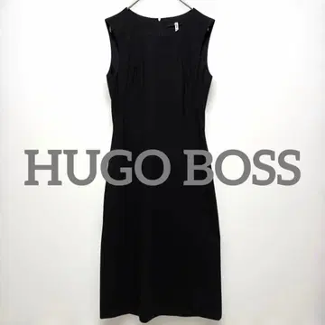 고급 HUGO BOSS 휴고보스 버진 울 원피스 블랙 터키산