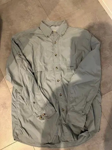 L.L.Bean 낚시 셔츠 긴팔 남성용 M