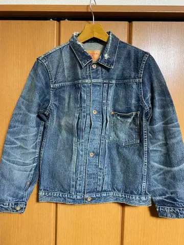 tcb jeans 빈티지 가공 데님 자켓 40