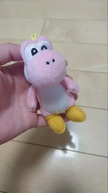 요시 봉제 인형 마스코트 키링 유니버셜 USJ 핑크 마리오