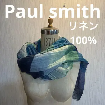 [가격 인하] Paul smith 린넨 100% 스톨