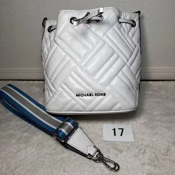 17 컨디션 최상 마이클코어스 MICHAEL KORS 숄더백 화이트