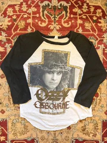 Ozzy Osbourne 80's 래글런 티셔츠