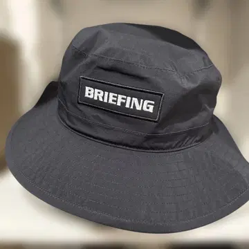BRIEFING MS WATERPROOF WIDE HAT 블랙