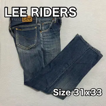 Lee RIDERS 스트레이트 데님 31x33 리 라이더스 일본제